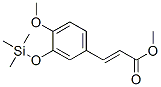 3-[4-Methoxy-3-(trimethylsilyloxy)phenyl]propenoic acid methyl ester CAS#: 32342-05-5