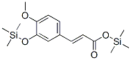 3-[4-Methoxy-3-(trimethylsilyloxy)phenyl]propenoic acid trimethylsilyl ester CAS#: 32342-04-4