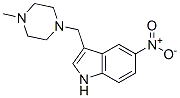 3-[(4-Methyl-1-piperazinyl)methyl]-5-nitro-1H-indole CAS#: 3414-71-9