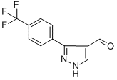 3-[4-(TRIFLUOROMETHYL)PHENYL]-1H-PYRAZOLE-4-CARBALDEHYDE CAS#: 306936-65-2