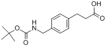 3-(4-((Tert-butoxycarbonylamino)methyl)phenyl)propanoic acid CAS#: 132691-45-3