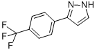 3-[4-(Trifluoromethyl)phenyl]-1H-pyrazole CAS#: 362601-71-6