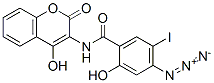 3-(4-azido-5-iodosalicylamido)-4-hydroxycoumarin CAS#: 132031-99-3