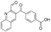 3-(4-carboxybenzoyl)-2-quinolinecarboxaldehyde CAS#: 131124-59-9