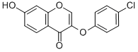 3-(4-chlorophenoxy)-7-hydroxy-4h-1-benzopyran-4-on CAS#: 137987-94-1