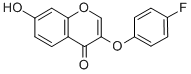 3-(4-fluorophenoxy)-7-hydroxy-4h-1-benzopyran-4-on CAS#: 124330-34-3