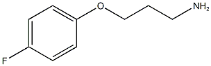 3-(4-fluorophenoxy)propan-1-amine CAS#: 116753-54-9