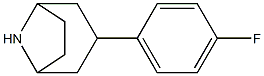 3-(4-fluorophenyl)-8-azabicyclo[3.2.1]octane CAS#: 291289-52-6