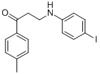 3-(4-iodoanilino)-1-(4-methylphenyl)-1-propanone CAS#: 339251-47-7