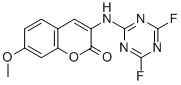 3-(4,6-Difluortriazinylamino)-7-methoxycoumarin CAS#: 127192-67-0