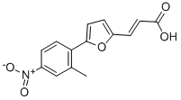 3-[5-(2-METHYL-4-NITRO-PHENYL)-FURAN-2-YL]-ACRYLIC ACID CAS#: 292641-22-6
