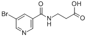3-[(5-BROMO-PYRIDINE-3-CARBONYL)-AMINO]-PROPIONIC ACID CAS#: 332874-04-1