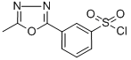 3-(5-METHYL-1,3,4-OXADIAZOL-2-YL)BENZENESULFONYL CHLORIDE CAS#: 388088-81-1