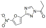 3-(5-Nitro-2-furanyl)-1-(1-oxopropyl)-1H-1,2,4-triazole CAS#: 38477-77-9