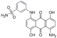 3-[(5-amino-9,10-dihydro-4,8-dihydroxy-9,10-dioxo-1-anthryl)amino]benzenesulphonamide CAS#: 3178-78-7