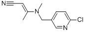 3-[[6-CHLORO-3-PYRIDINOYL METHYL]METHYLAMINO]-2-BUTENENITRILE CAS#: 135411-13-1
