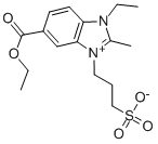 3-[6-(ETHOXYCARBONYL)-3-ETHYL-2-METHYL-3H-BENZIMIDAZOL-1-IUM-1-YL]PROPANE-1-SULFONATE CAS#: 32634-39-2