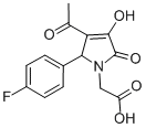 [3-ACETYL-2-(4-FLUORO-PHENYL)-4-HYDROXY-5-OXO-2,5-DIHYDRO-PYRROL-1-YL]-ACETIC ACID CAS#: 309270-57-3