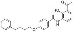 3''-ACETYL-2''-HYDROXY-4-(4-PHENYLBUTOXY)BENZANILIDE CAS#: 136450-06-1