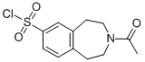 3-ACETYL-2,3,4,5-TETRAHYDRO-1H-BENZO[D]AZEPINE-7-SULFONYL CHLORIDE CAS#: 35760-18-0