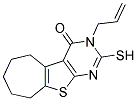 3-ALLYL-2-MERCAPTO-3,5,6,7,8,9-HEXAHYDRO-10-THIA-1,3-DIAZA-BENZO[A]AZULEN-4-ONE CAS#: 315694-95-2