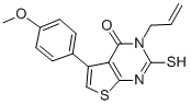 3-ALLYL-5-(4-METHOXYPHENYL)-2-SULFANYLTHIENO[2,3-D]PYRIMIDIN-4(3H)-ONE CAS#: 307512-27-2