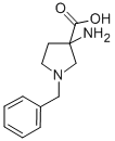 3-AMINO-1-BENZYLPYRROLIDINE-3-CARBOXYLIC ACID CAS#: 145602-87-5