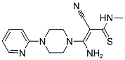 3-AMINO-2-CYANO-N-METHYL-3-[4-(2-PYRIDINYL)PIPERAZINO]-2-PROPENETHIOAMIDE CAS#: 338410-19-8