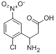 3-AMINO-3-(2-CHLORO-5-NITRO-PHENYL)-PROPIONIC ACID CAS#: 282524-74-7