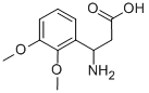 3-AMINO-3-(2,3-DIMETHOXY-PHENYL)-PROPIONIC ACID CAS#: 34840-98-7
