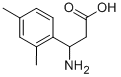 3-AMINO-3-(2,4-DIMETHYL-PHENYL)-PROPIONIC ACID CAS#: 117391-54-5