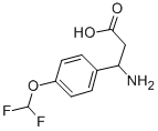 3-AMINO-3-(4-DIFLUOROMETHOXY-PHENYL)-PROPIONIC ACID CAS#: 127842-68-6