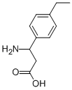 3-AMINO-3-(4-ETHYLPHENYL)PROPANOIC ACID CAS#: 117391-52-3