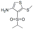 3-AMINO-4-(ISOPROPYLSULFONYL)-5-(METHYLTHIO)THIOPHENE CAS#: 175276-56-9