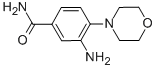 3-AMINO-4-MORPHOLIN-4-YL-BENZAMIDE CAS#: 31642-90-7