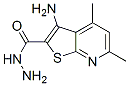 3-AMINO-4,6-DIMETHYLTHIENO[2,3-B]PYRIDINE-2-CARBOHYDRAZIDE CAS#: 128918-28-5