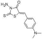 3-AMINO-5-[1-(4-DIMETHYLAMINO-PHENYL)-METH-(Z)-YLIDENE]-2-THIOXO-THIAZOLIDIN-4-ONE CAS#: 35533-27-8