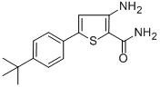 3-AMINO-5-[4-(TERT-BUTYL)PHENYL]THIOPHENE-2-CARBOXAMIDE CAS#: 306935-13-7