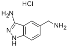 3-AMINO-5-AMINOMETHYL-1H-INDAZOLE HYDROCHLORIDE CAS#: 267876-21-1