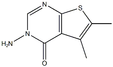 3-AMINO-5,6-DIMETHYL-3H-THIENO[2,3-D]PYRIMIDIN-4-ONE CAS#: 32973-77-6