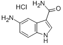 3-(AMINOCARBONYL)-1H-INDOL-5-AMINIUM CHLORIDE CAS#: 306936-36-7