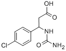 3-[(AMINOCARBONYL)AMINO]-3-(4-CHLOROPHENYL)PROPANOIC ACID CAS#: 39773-45-0