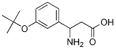 3-AMino-3-(3-tert-butoxyphenyl)propanoic Acid CAS#: 372144-15-5