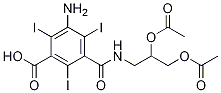 3-AMino-5-[[[2,3-bis(acetyloxy)propyl]aMino]carbonyl]-2,4,6-triiodo-benzoic Acid CAS#: 122731-59-3