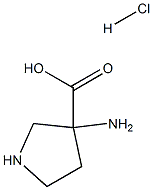 3-AMinopyrrolidine-3-carboxylic acid hydrochloride CAS#: 39739-38-3