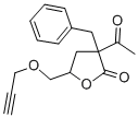 3-Acetyl-3-benzyl-4,5-dihydro-5-(2-propynyloxymethyl)-2(3H)-furanone CAS#: 31339-79-4