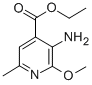 3-Amino-2-methoxy-6-methyl-4-pyridinecarboxylicacidethylester CAS#: 302933-94-4