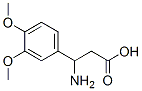 3-Amino-3-(3,4-dimethoxyphenyl)propionic acid CAS#: 34841-09-3