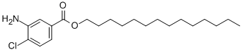 3-Amino-4-chlorobenzoic acid tetradecyl ester CAS#: 146408-63-1