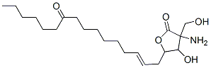 3-Amino-4,5-dihydro-4-hydroxy-3-(hydroxymethyl)-5-(10-oxo-2-hexadecenyl)-2(3H)-furanone CAS#: 35891-69-1
